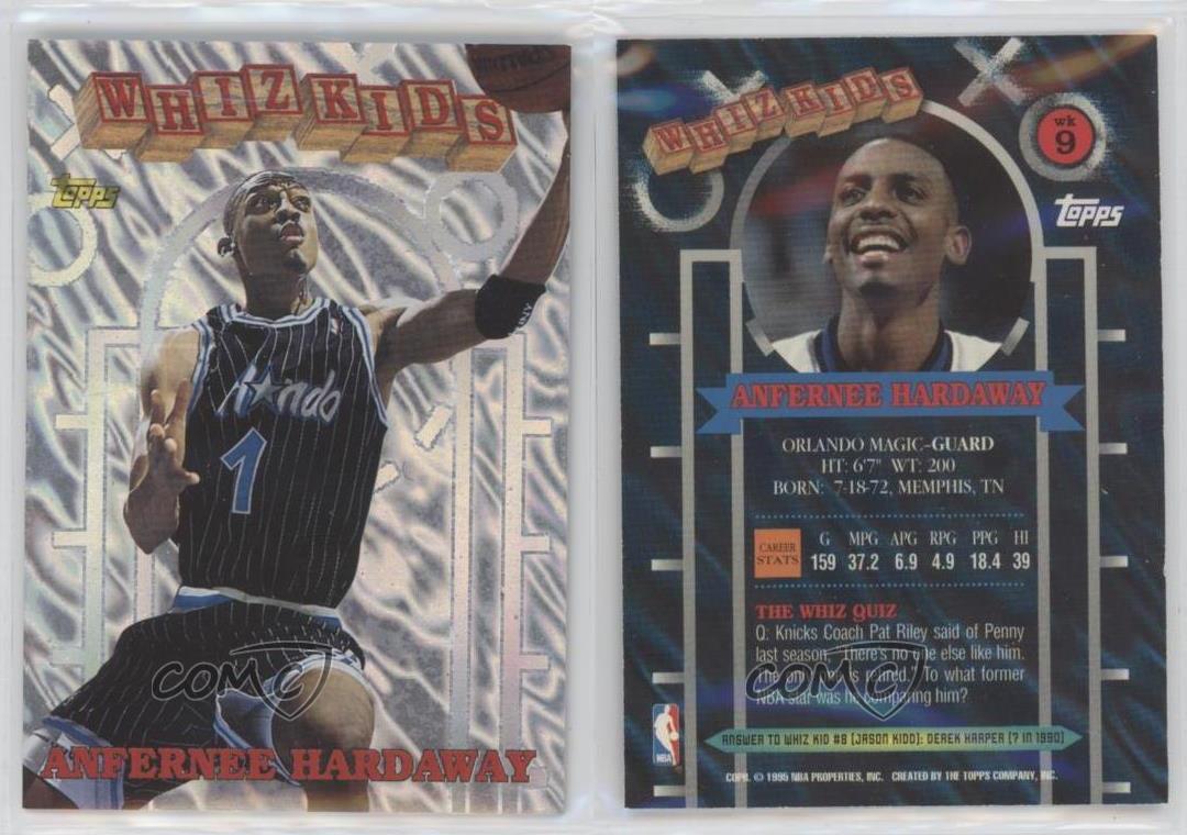 NBA2020-21 select ANFERNEE HARDAWAY 35シリ-