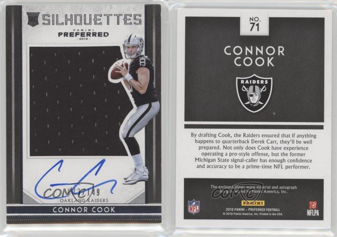 Brandin Cooks Autographed 2016 Panini Preferred Silhouettes