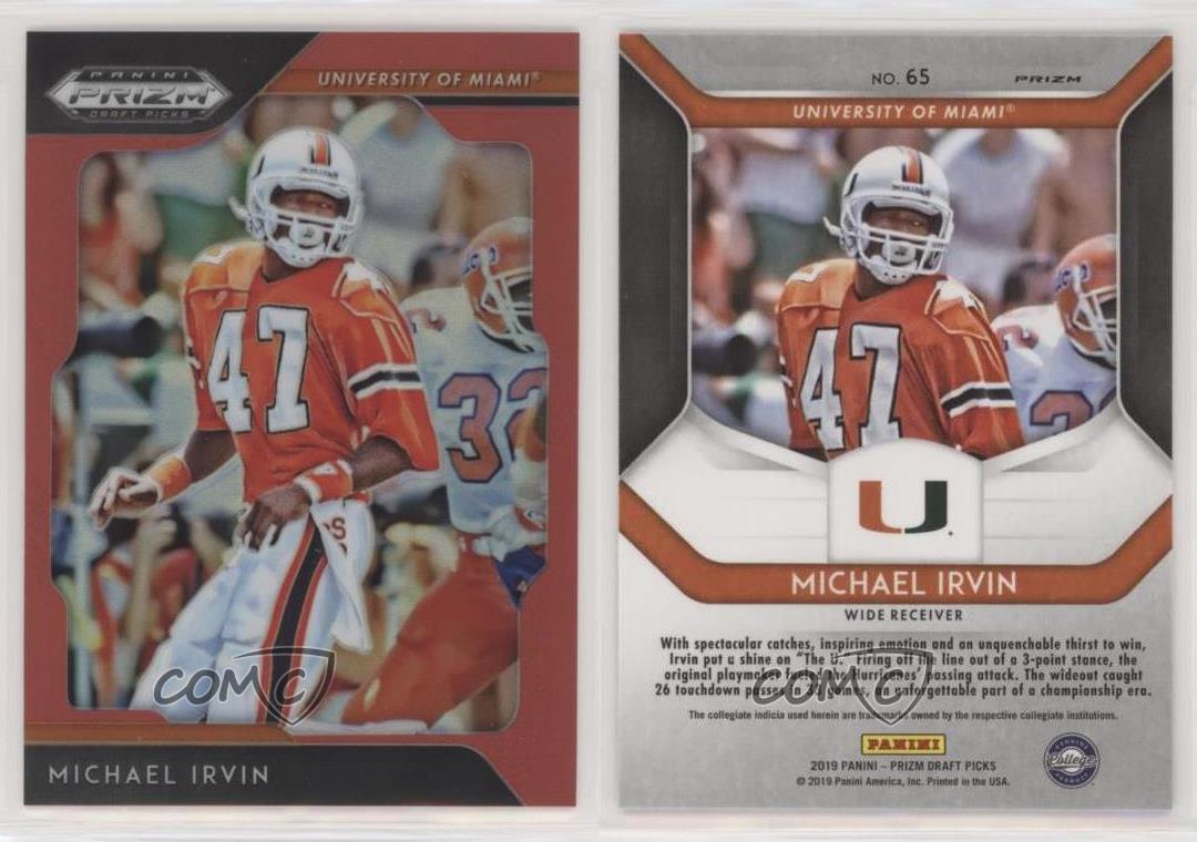 michael irvin university of miami jersey
