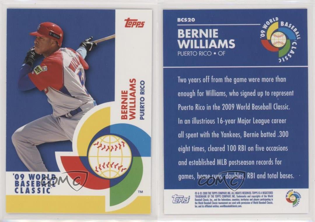 1994 Pinnacle Bernie Williams New York Yankees #139 MLB