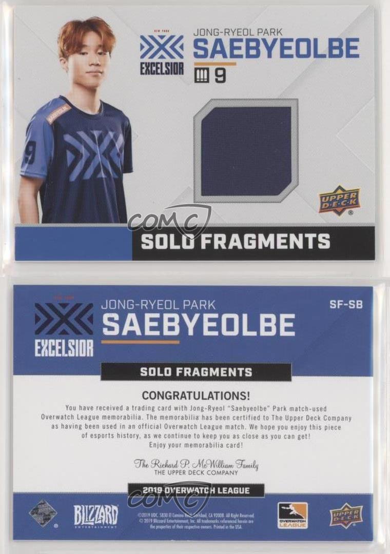 19 Upper Deck Overwatch League Solo Fragments Saebyeolbe Sf Sb Ebay 19 Upper Deck Overwatch League Solo Fragments Saebyeolbe Sf Sb Ebay