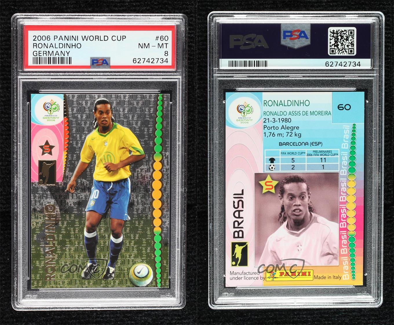 2006 Panini FIFA World Cup Germany - #60 Ronaldinho for sale online | eBay