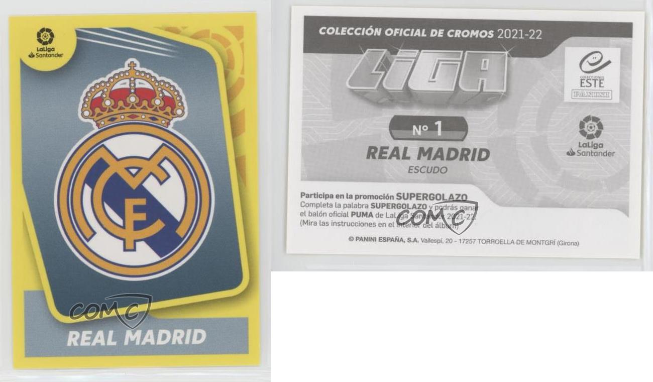 Real madrid stickers -  España