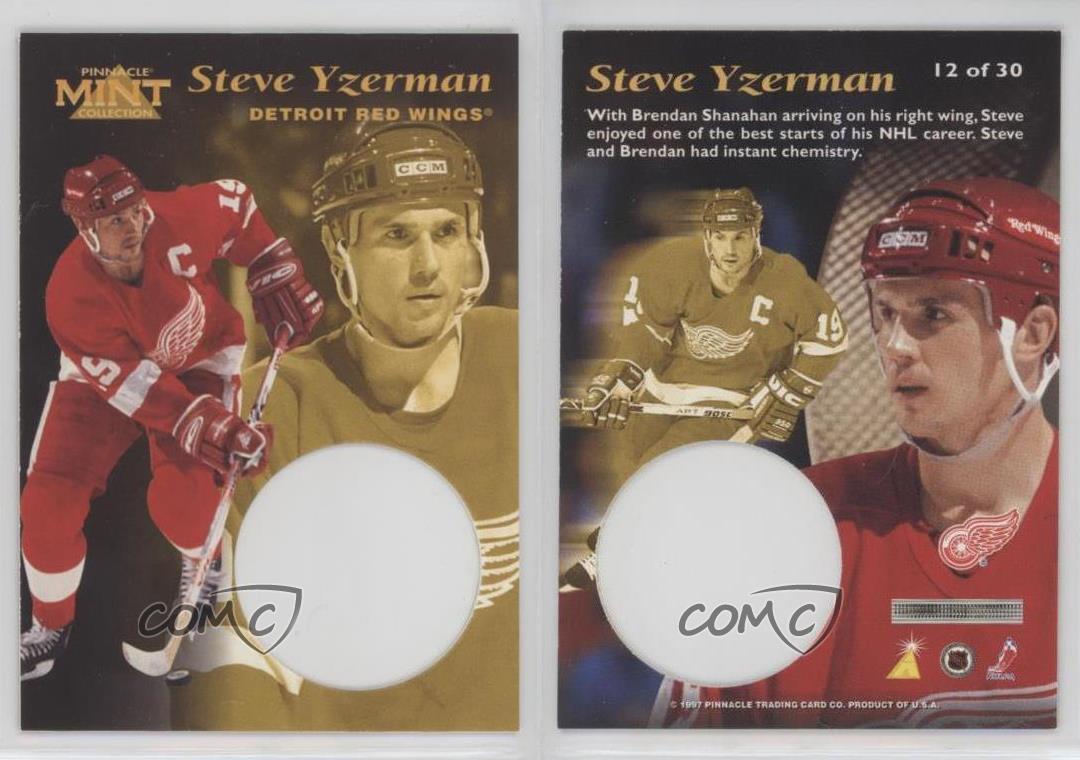 1996-97 Pinnacle Mint Steve Yzerman #12 HOF