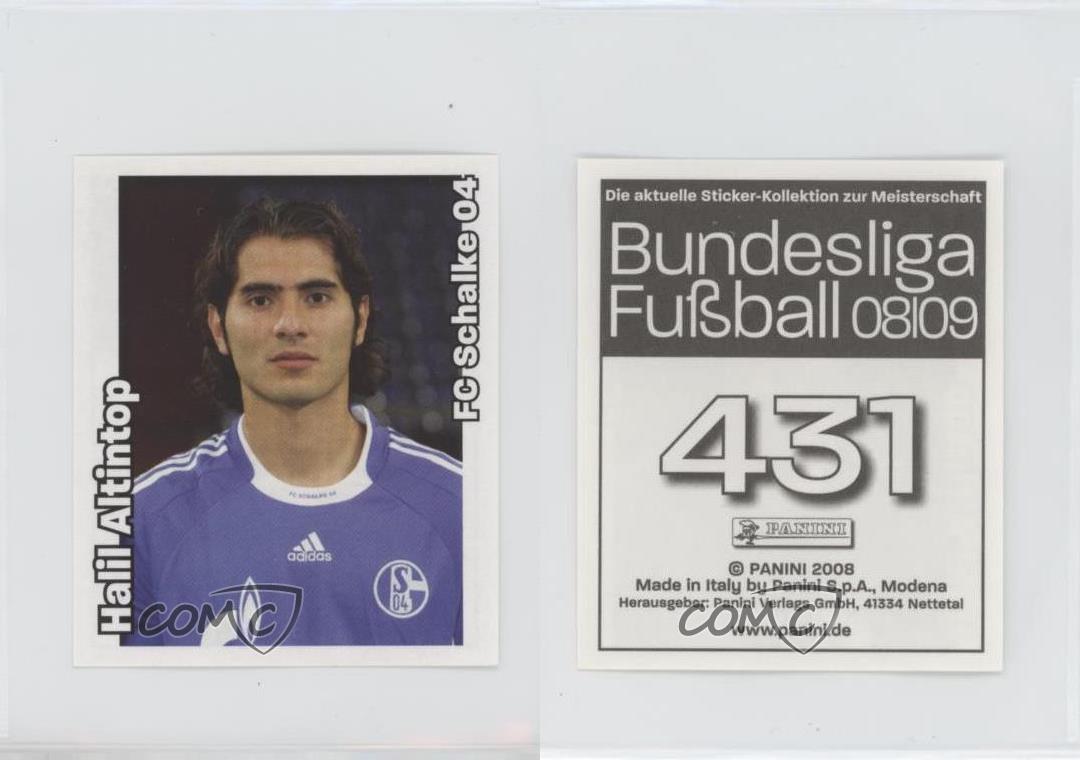 2008-09 Panini Bundesliga Fussball Album Stickers Halil Altintop #431 | eBay