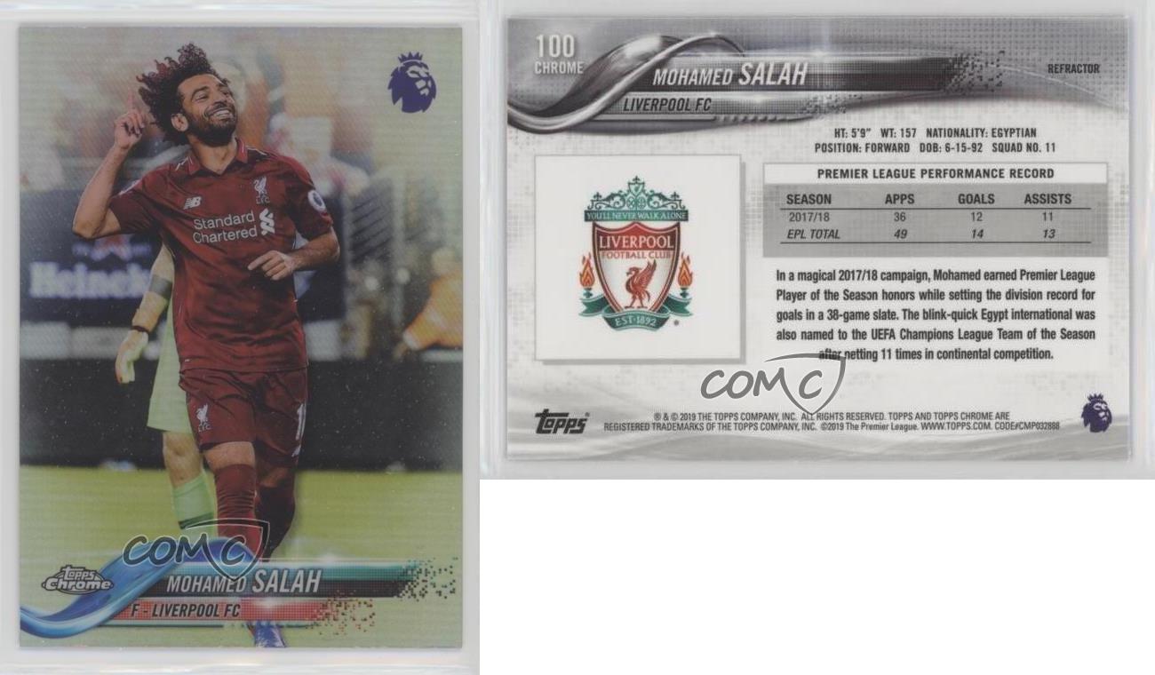 18-19シーズン　モー　サラー モハメド・サラーが7年ぶりのプレミア年間MVP 17-18シーズン以来