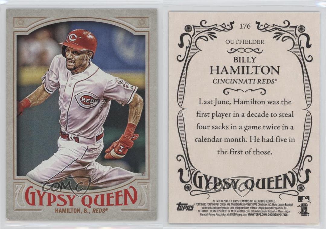  2016 Gypsy Queen #176 Billy Hamilton Reds Baseball