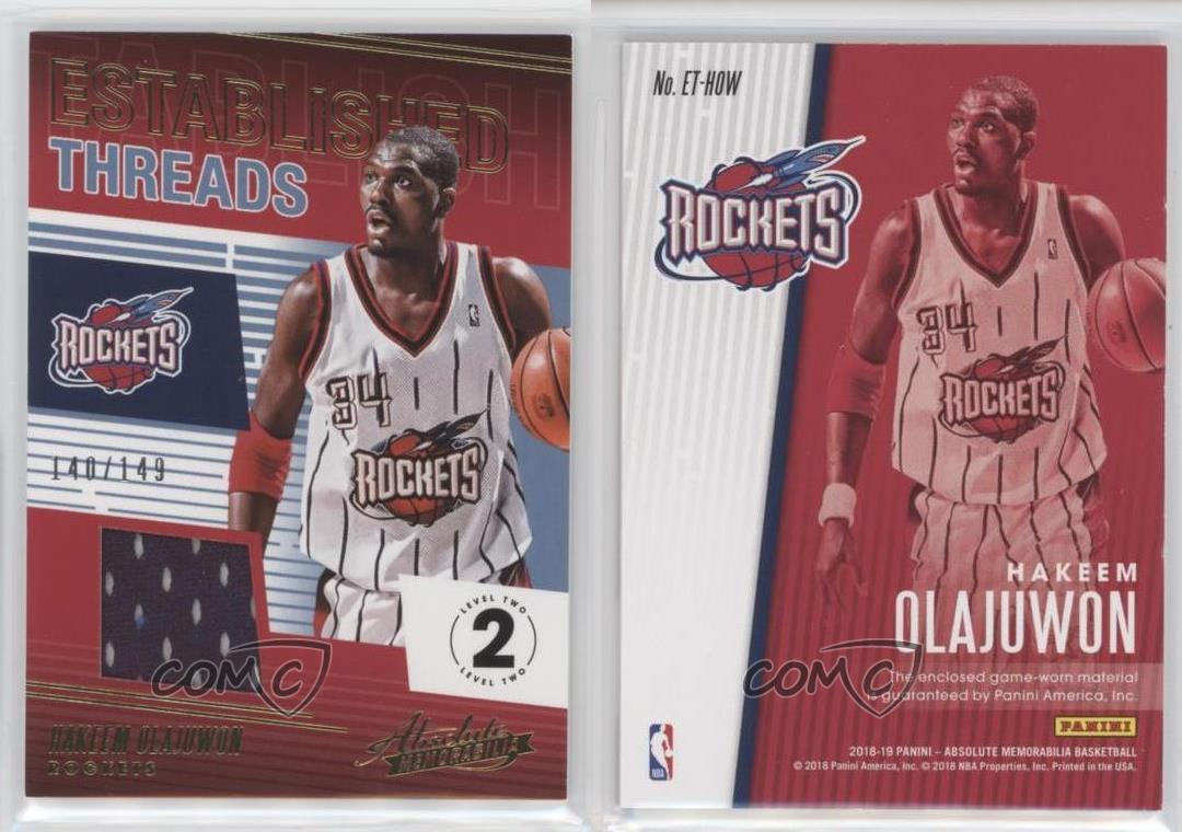 hakeem olajuwon memorabilia
