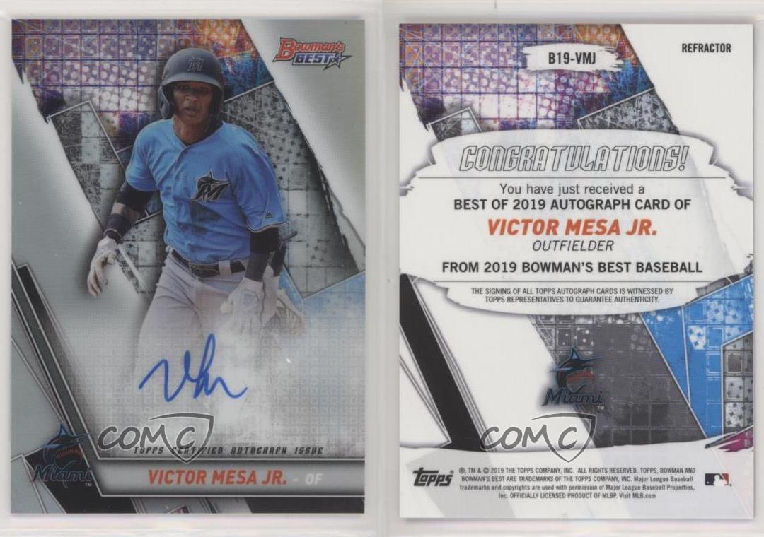 2019 Bowman�s Best Auto Refractor Victor Mesa Jr B19VMJ