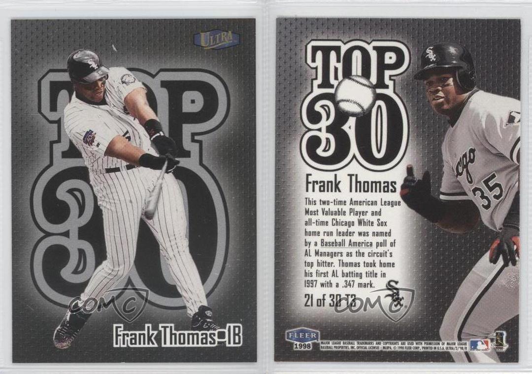 1998 Ultra Top 30 Baseball Cards Pick From List 