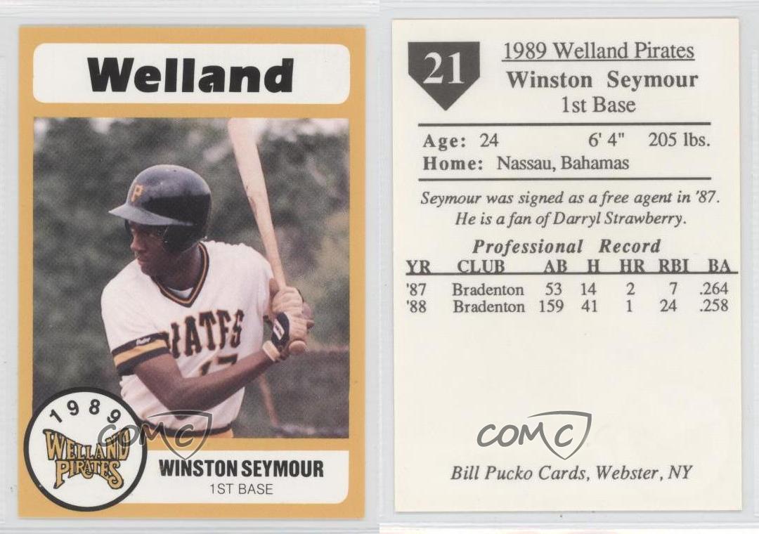 Auction Item 164275938147 Minor League Cards 1989 Pucko Welland Pirates