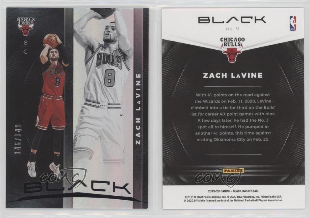 上品コーデはコレで安心！ 2019-20 Panini eBay | #9 LaVine Zach /149 Black その他