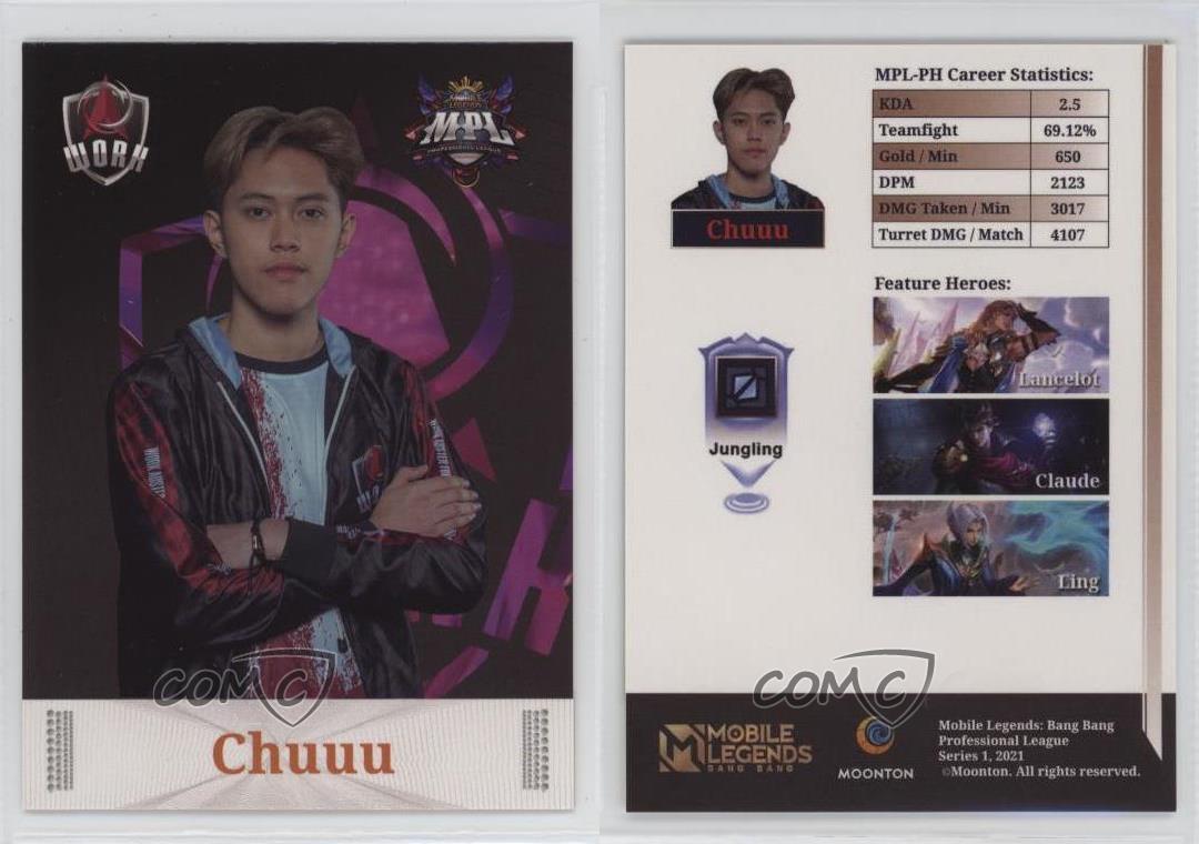 2021 Moonton Mobile Legends: Bang Bang MPL Philippines Series 1 Chuuu - Picture 3 of 3