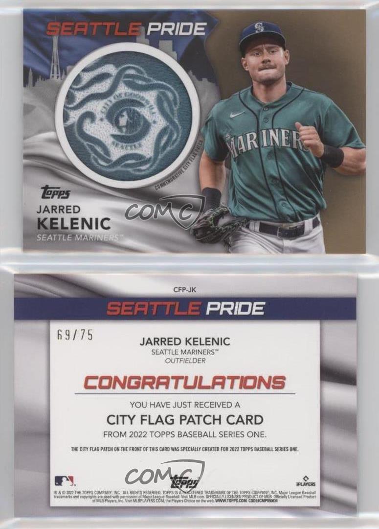 2022 Topps Series 1 - City Flag Patch Commemorative Relics - Black
