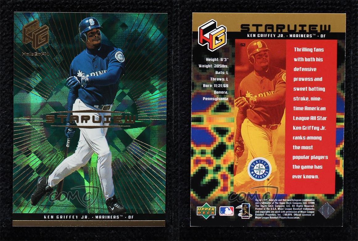 1999 Ken Griffey Jr. Upper Deck HoloGrFX STARVIEW #S2 Seattle Mariners