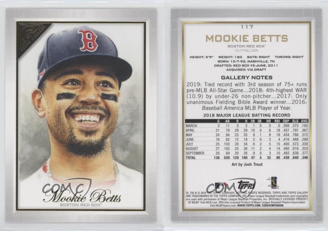 Lot Detail - 2019 Mookie Betts Game Used, Photomatched, & Signed