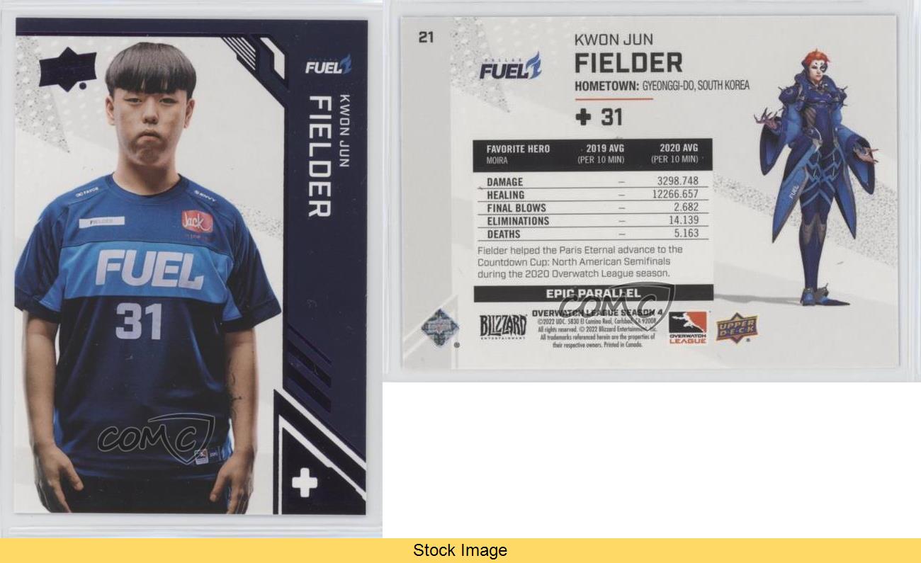 2023 Upper Deck Overwatch League Season 4 Epic Fielder #21 - Bild 3 von 3