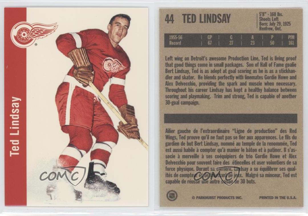 1994 Parkhurst 1956-57 Missing Link Ted Lindsay #44 HOF