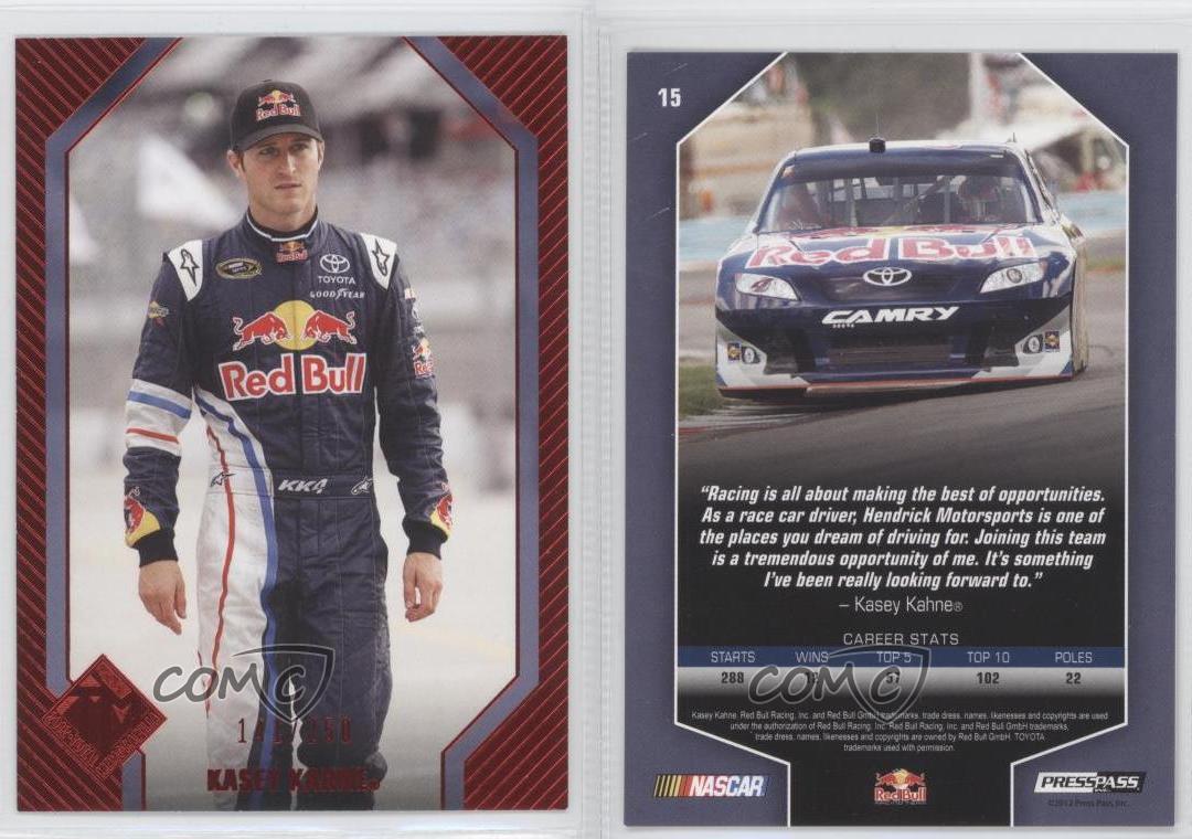 2012 Press Pass Total Memorabilia Red /250 Kasey Kahne #15