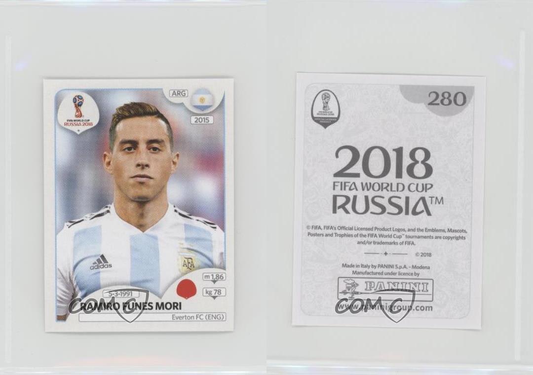 280 Ramiro Funes Mori ARG NEU Bild Panini Sticker Fußball WM 2018 Russia Nr 