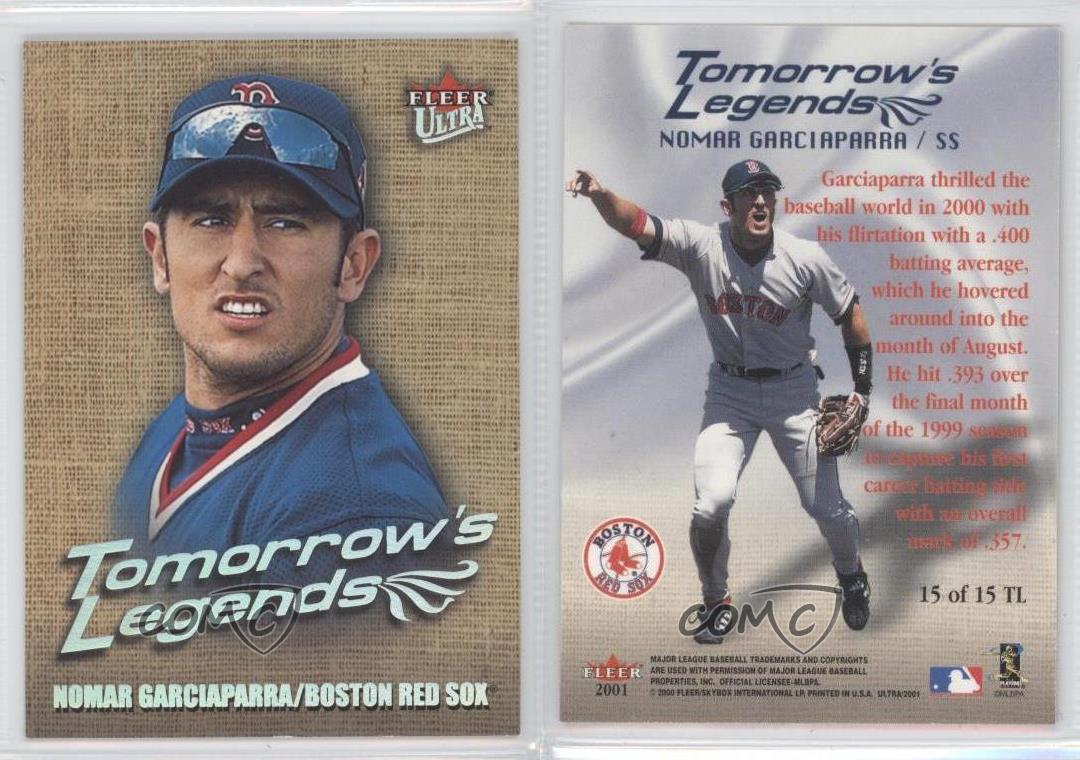 2001 Fleer Ultra - Tomorrow's Legends - Platinum #15TL - Nomar