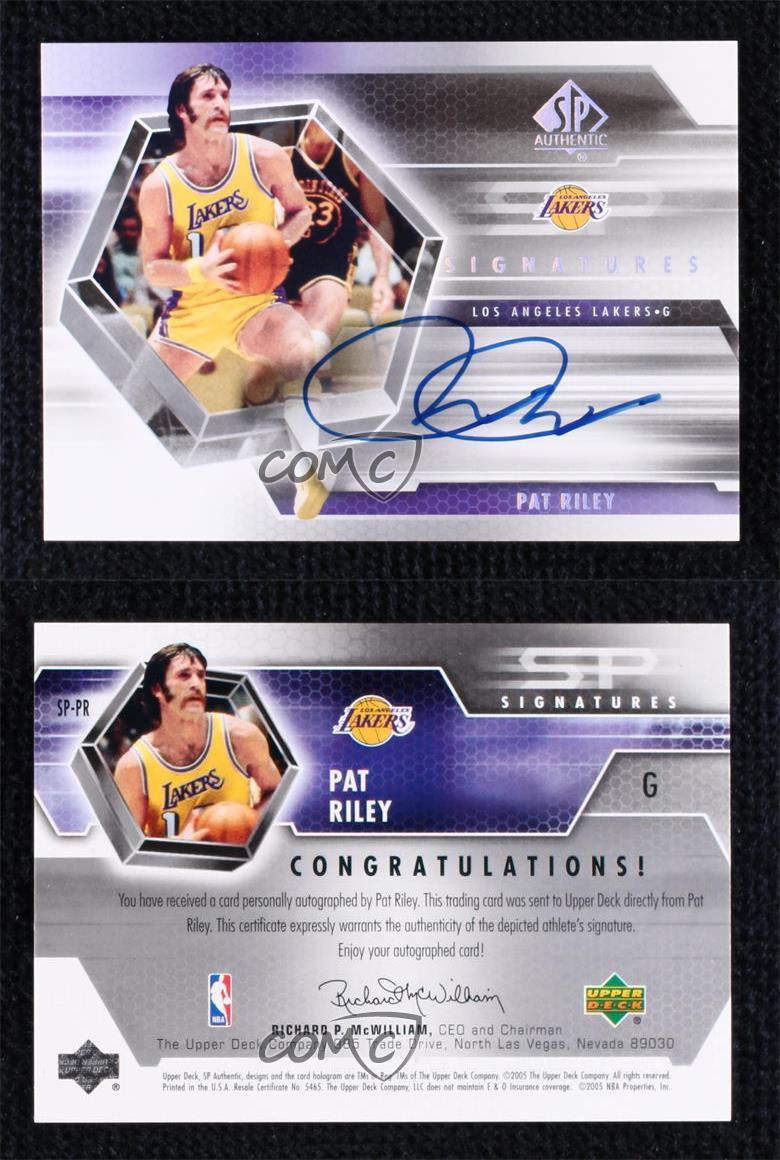 2004-05 Upper Deck SP Game Used Significance Autograph #SIG