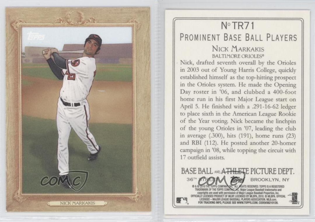 2010 Topps Turkey Red Nick Markakis TR71 eBay