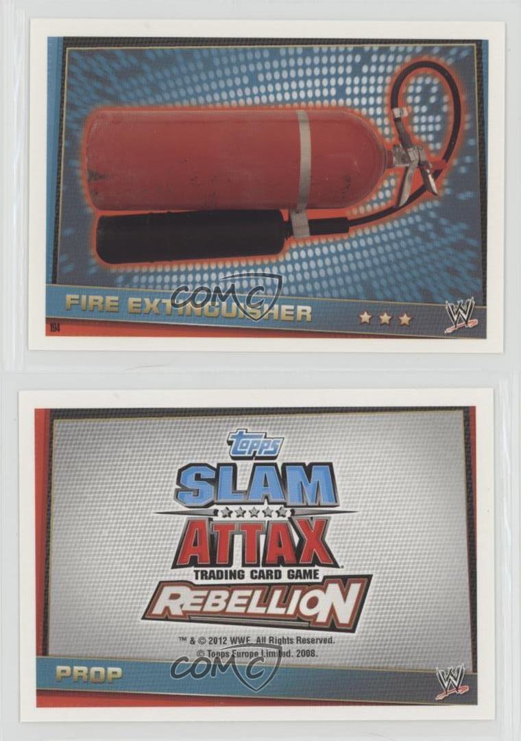 Slam Attax Mayhem #199 Fire Extinguisher 