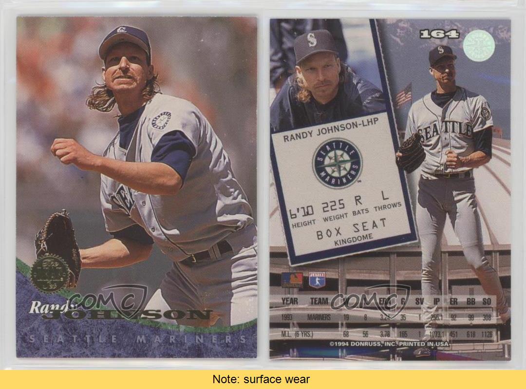 1994 Leaf - [Base] #164 - Randy Johnson