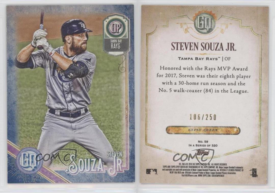 2018 Topps Gypsy Queen Indigo /250 Steven Souza Jr #59 outlet