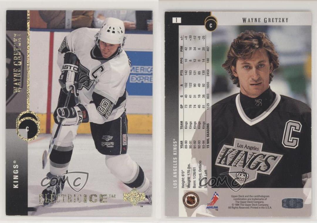 Wayne Gretzky Card 1994-95 Upper Deck Electric Ice #1 PSA 9