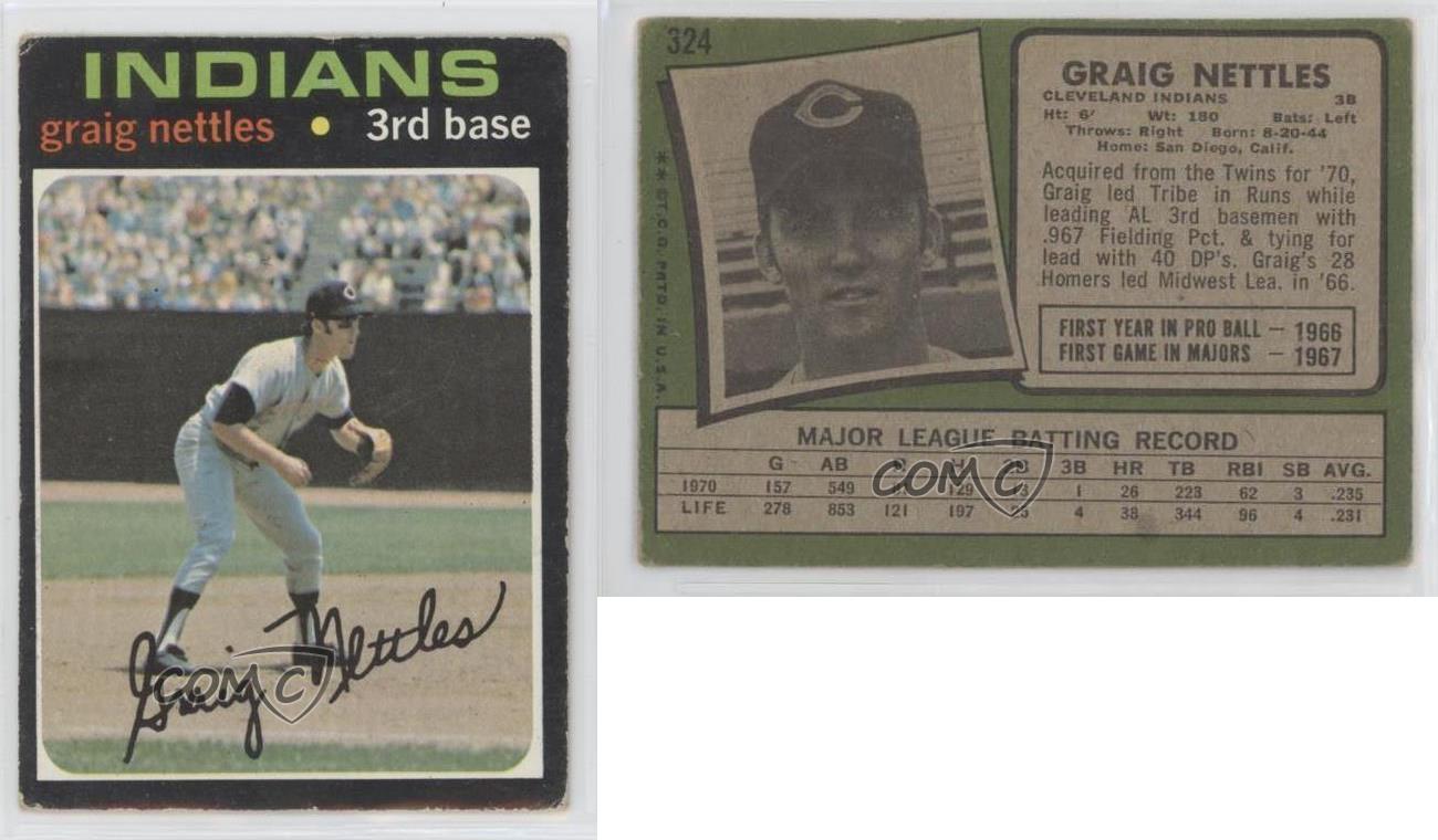 1971 Topps Graig Nettles