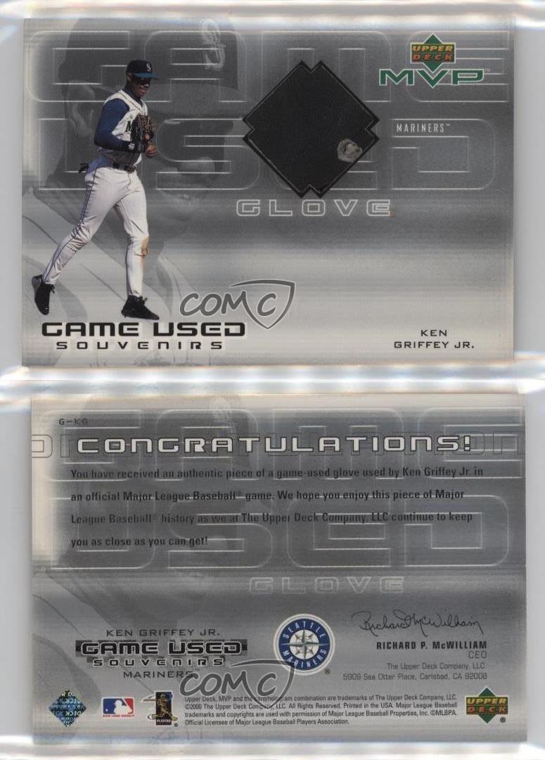 2000 Upper Deck MVP Game Used Souvenirs Glove Ken Griffey Jr #G-KG HOF - Bild 3 von 3
