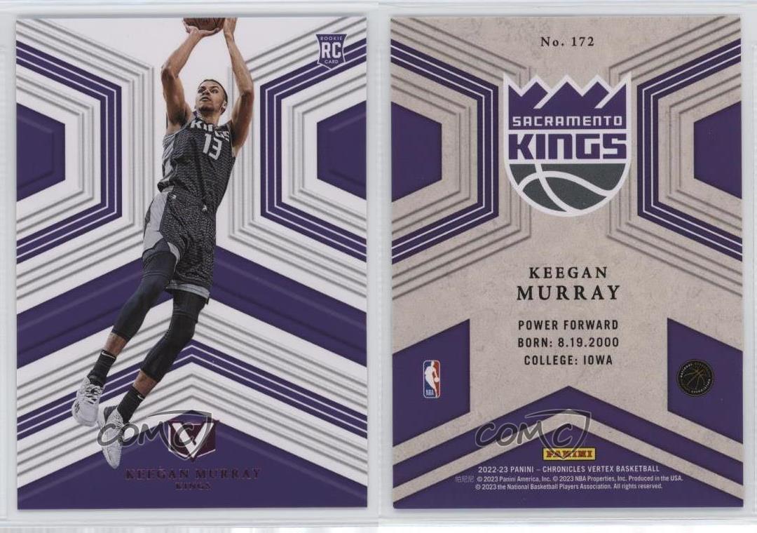 kynkyn☆ 2022-23 Panini Chronicles Vertex Pink Keegan Murray #172