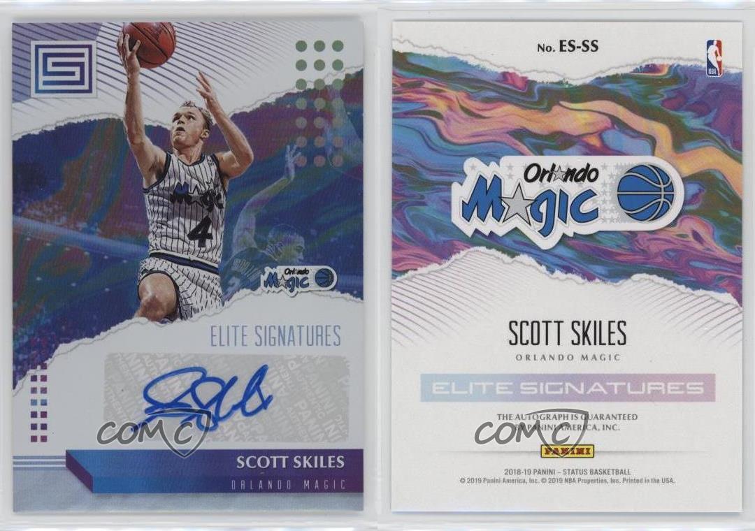 2018-19 Panini Status Elite Signatures Scott Skiles #ES-SS Auto