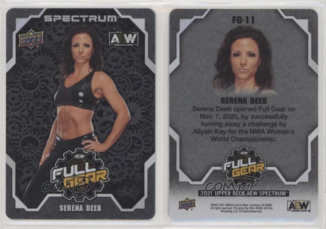 2021 Upper Deck AEW Spectrum Full Gear Serena Deeb #FG-11