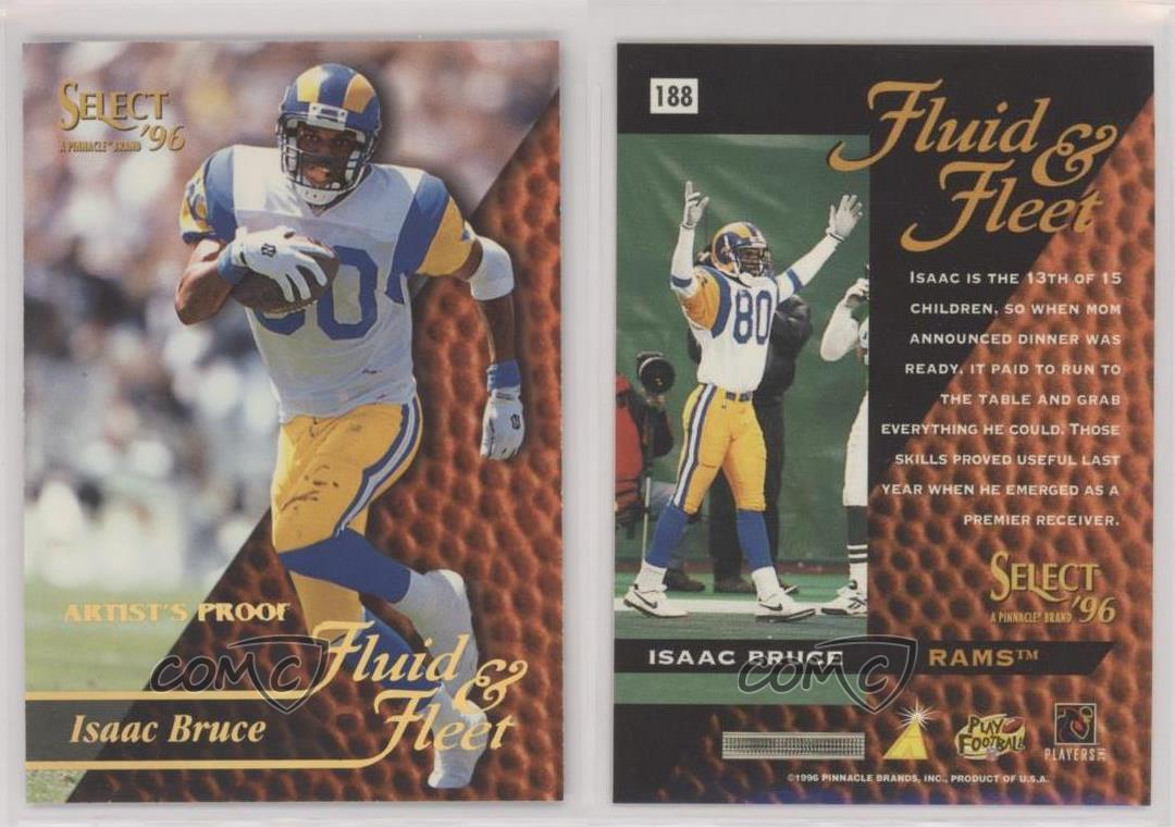 Pinnacle Products Bruce Sutter Football Trading Cards