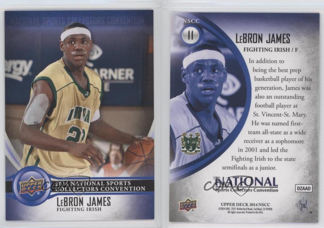 2014 Upper Deck National Convention LeBron James #NSCC11 - Picture 6 of 7