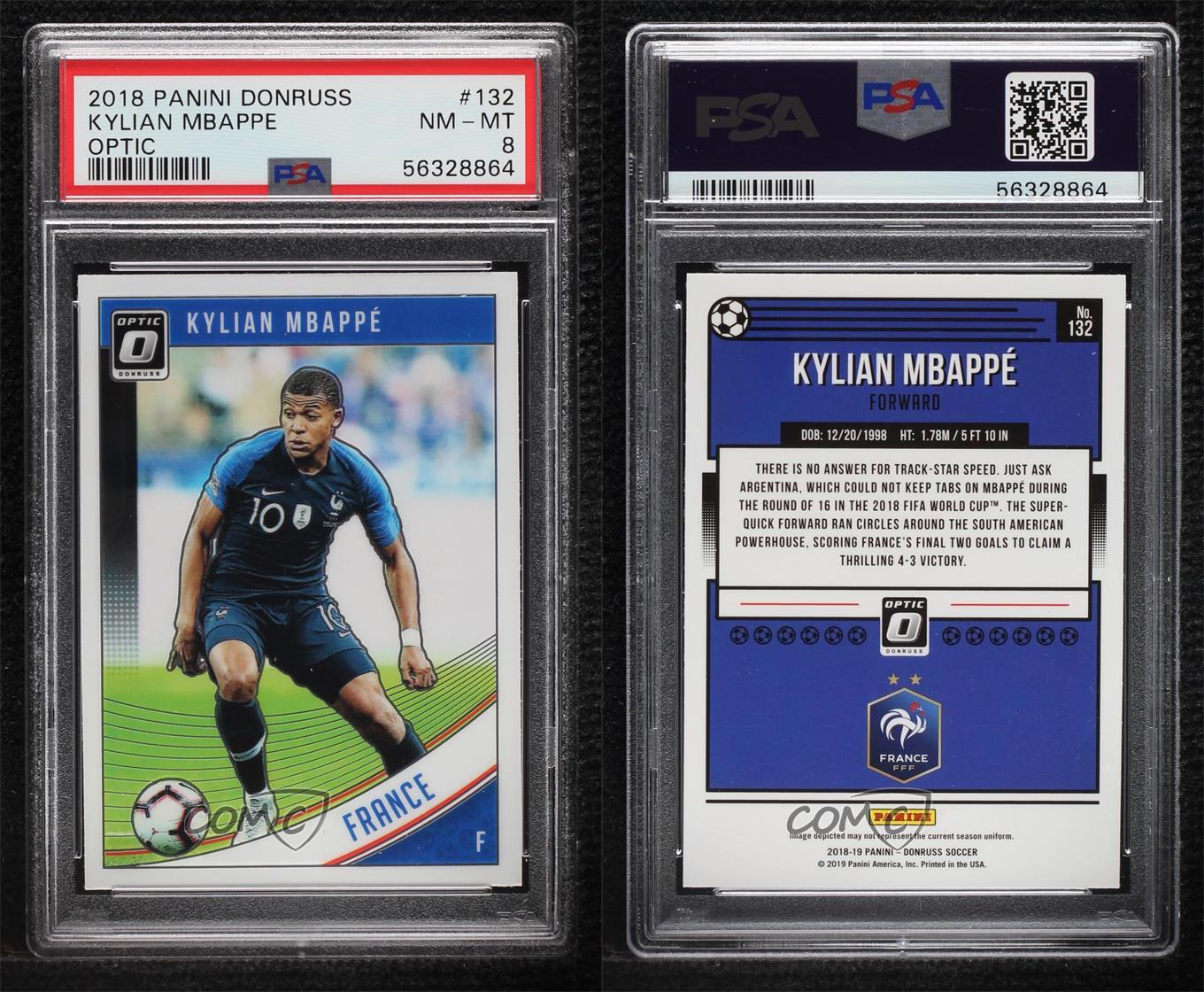 2018-19 Panini Donruss - Optic #132 Kylian Mbappe