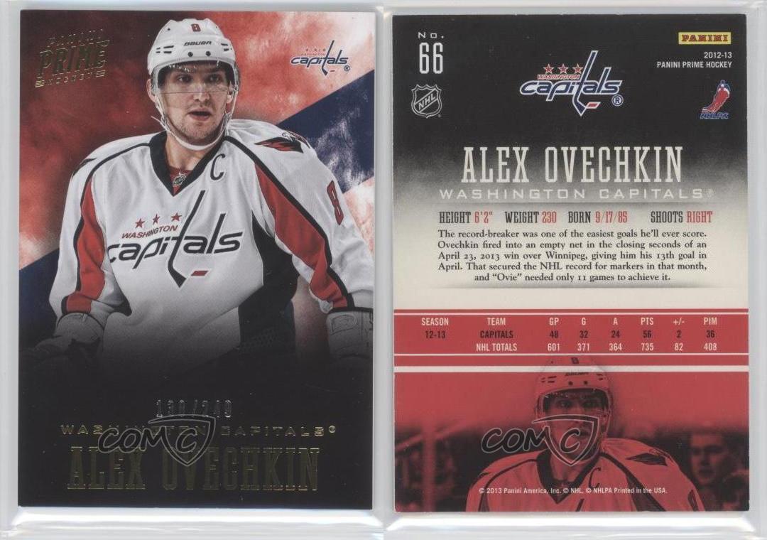 2012-13 Panini Prime /249 Alex Ovechkin #66 - Picture 4 of 5