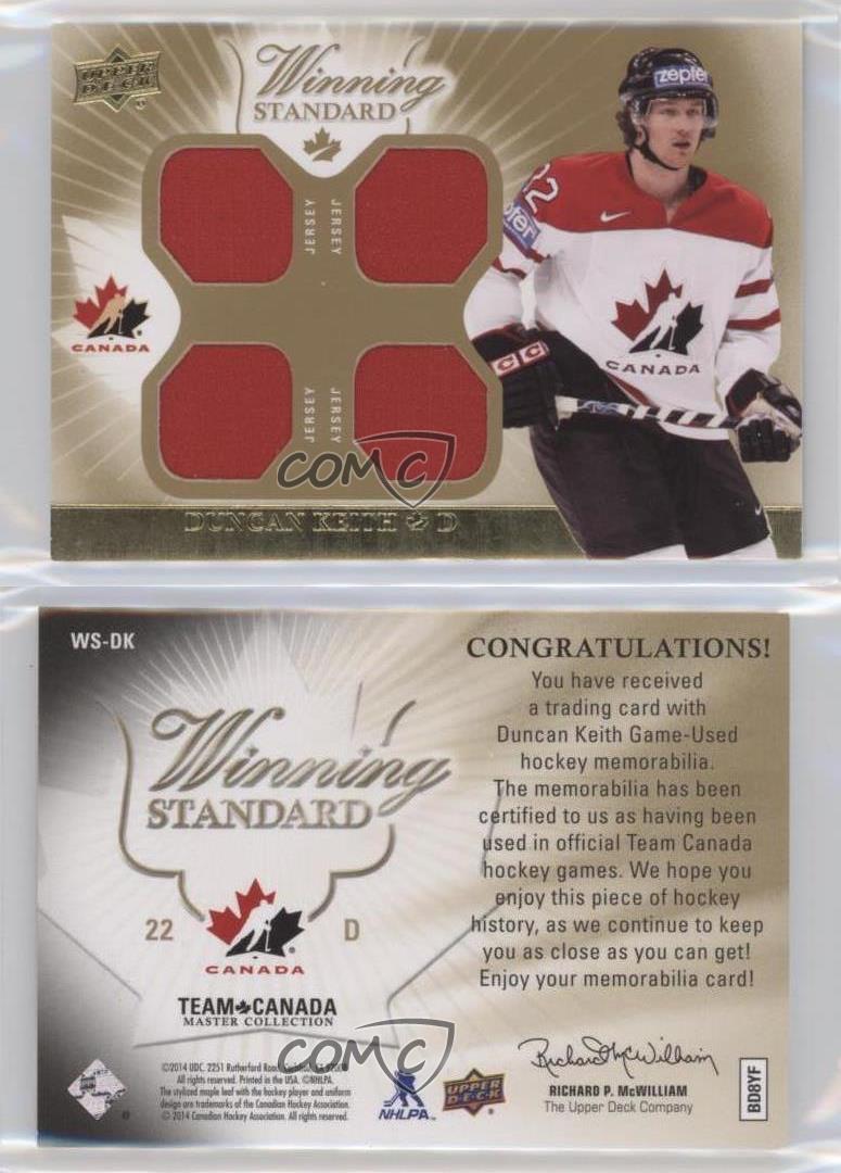 Duncan keith team canada jersey hotsell