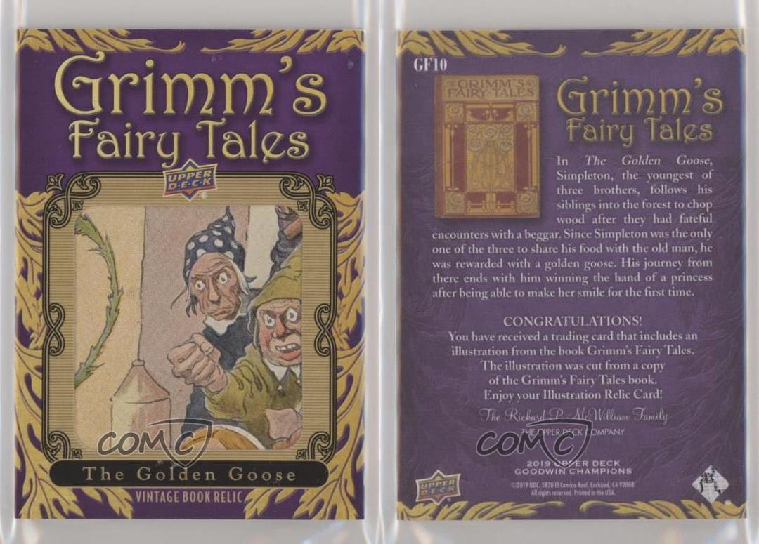 2019 Goodwin Champions Grimm's Fairy Tales Illustration