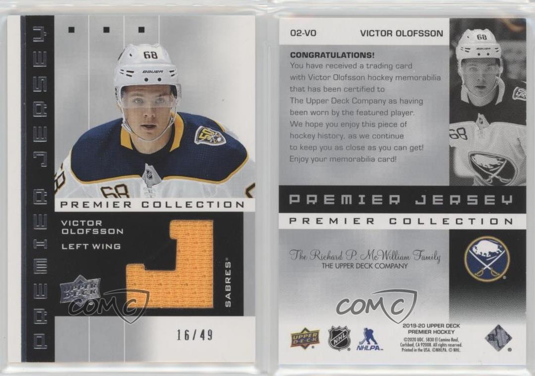 2019-20 Premier 2002-03 Collection Retro Jerseys /49 Victor Olofsson Rookie RC - Picture 3 of 4