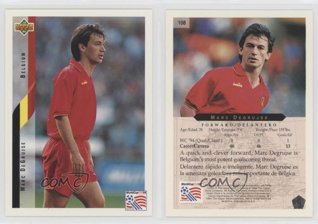 FIFA World Cup on X: @BelRedDevils 1994 Home (Marc Degryse) https