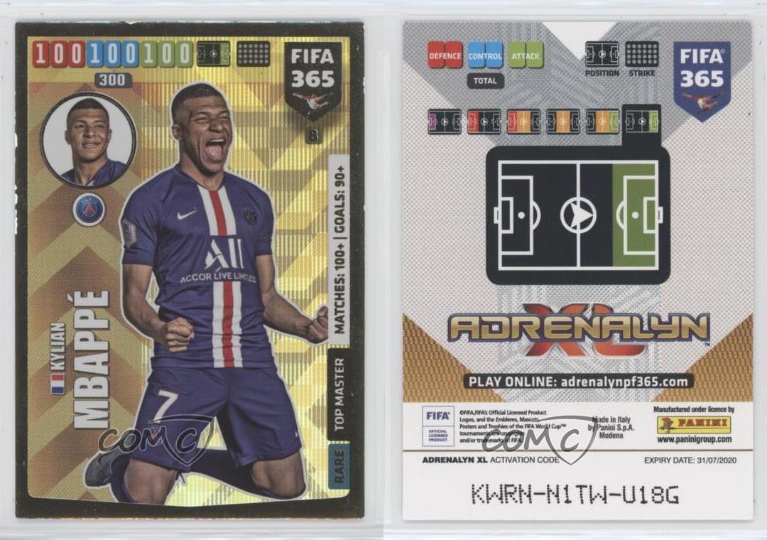 Fifa 365 Cards 2019 Kylian Mbappe  Limited Edition 