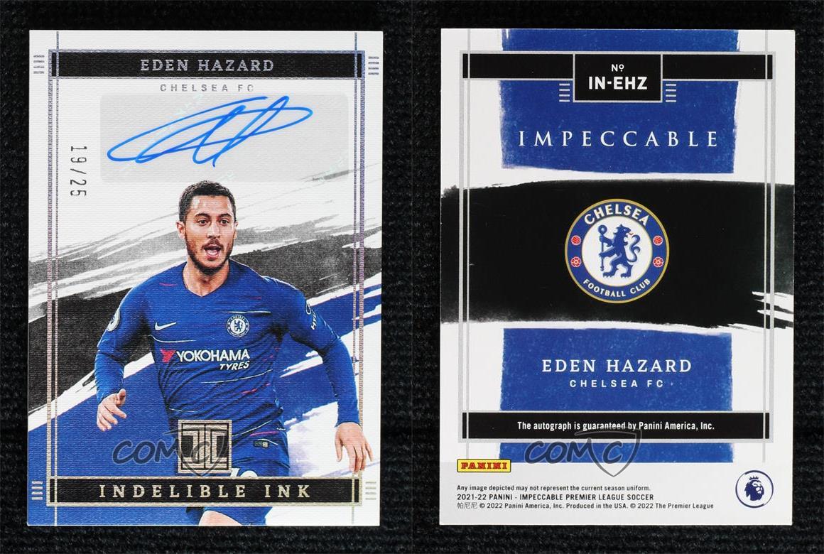 2021 Panini Impeccable Premier League Indelible Ink Silver