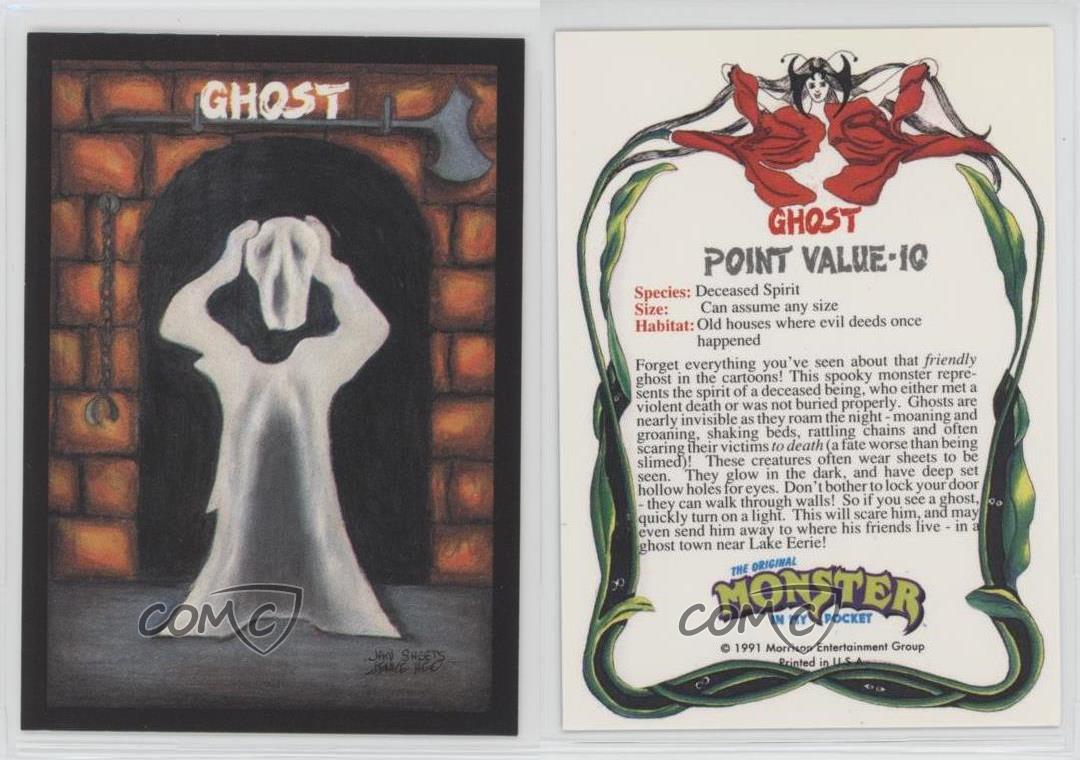 1991 Morrison Entertainment Monster in My Pocket Ghost READ 0m0 | eBay