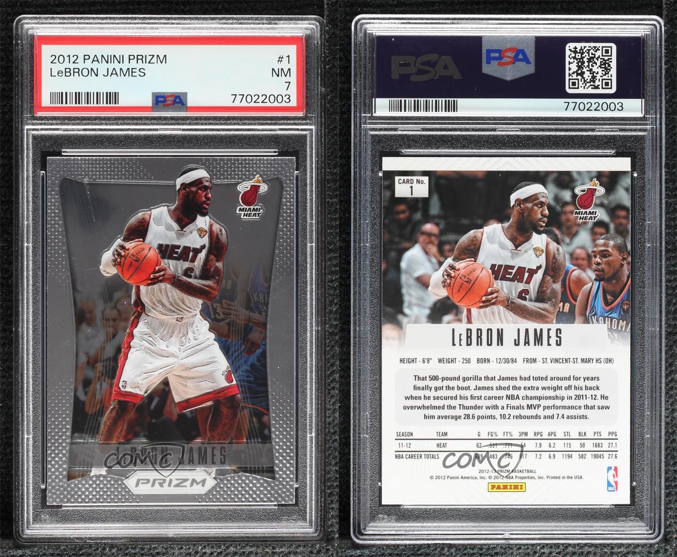 2012-13 Panini Prizm - LeBron James #1 for sale online | eBay