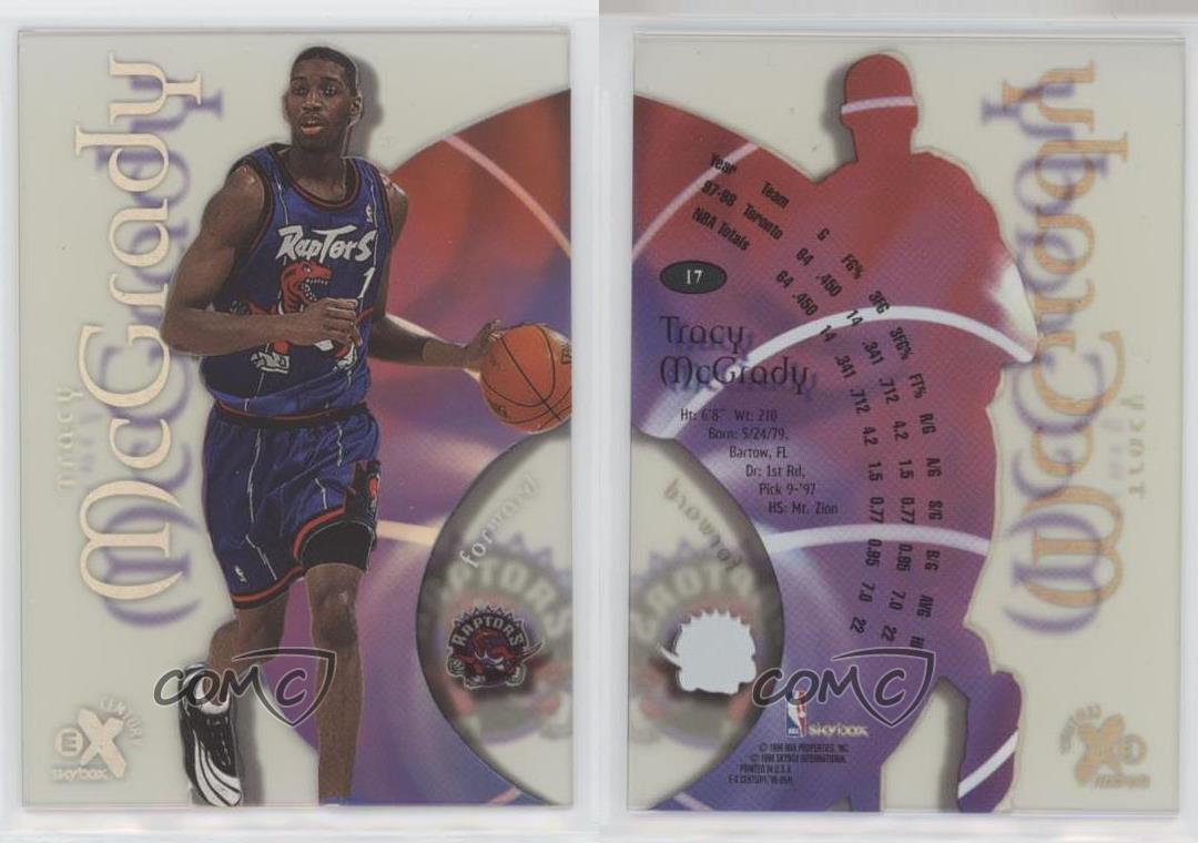1998-99 Skybox E-X Century Tracy McGrady #17 HOF | eBay