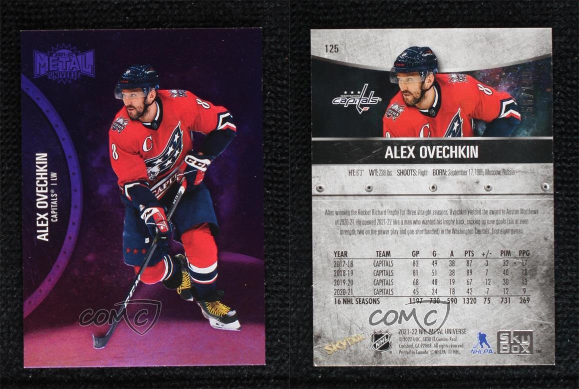 2021 Skybox Metal Universe Alternate Jersey Purple Spectrum /199